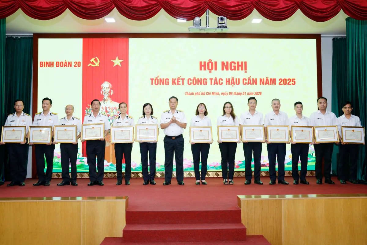 Binh đo&agrave;n 20: Ng&agrave;nh Hậu cần bảo đảm xuất sắc nhiệm vụ năm 2025 - Ảnh 4.
