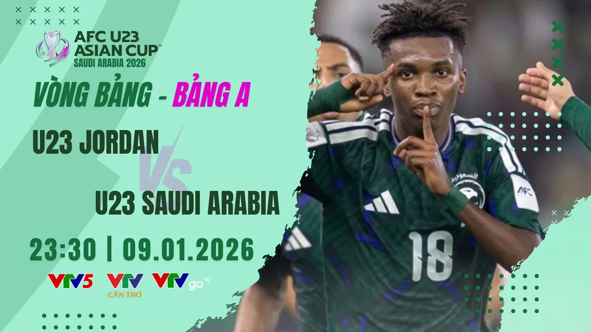 Lịch thi đấu v&agrave; trực tiếp U23 ch&acirc;u &Aacute; 2026 tr&ecirc;n VTV h&ocirc;m nay (9/1): T&acirc;m điểm U23 Kyrgyzstan - U23 Việt Nam

- Ảnh 2.