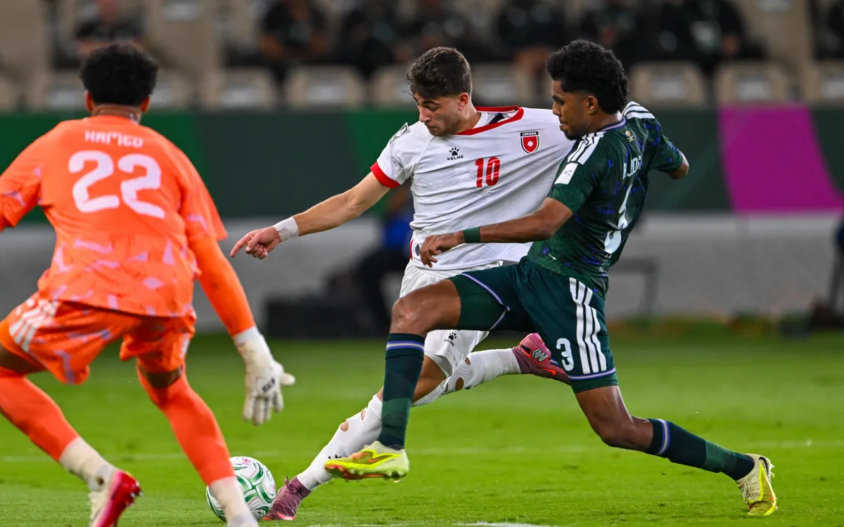 U23 Jordan và U23 Saudi Arabia vừa trải qua 90 phút rượt đuổi tỷ số "điên rồ". Phần thắng thuộc về U23 Jordan với tỷ số chung cuộc 3-2 (Ảnh: AFC).