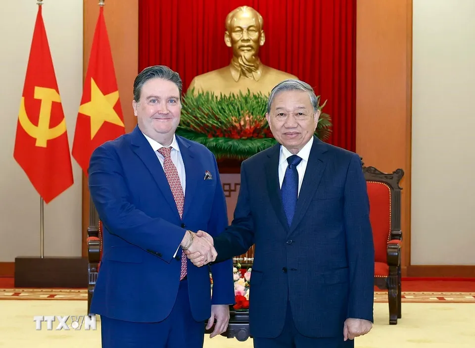 Tổng B&iacute; thư T&ocirc; L&acirc;m: Việt Nam mong muốn tiếp tục hợp t&aacute;c chặt chẽ với Hoa Kỳ- Ảnh 1.