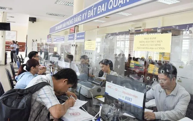 Bộ NN&MT thông tin về hoạt động của văn phòng quản lý đất đai.