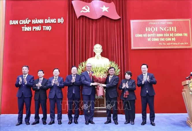  &Ocirc;ng Phạm Đại Dương được chỉ định giữ chức B&iacute; thư Tỉnh ủy Ph&uacute; Thọ - Ảnh 1.