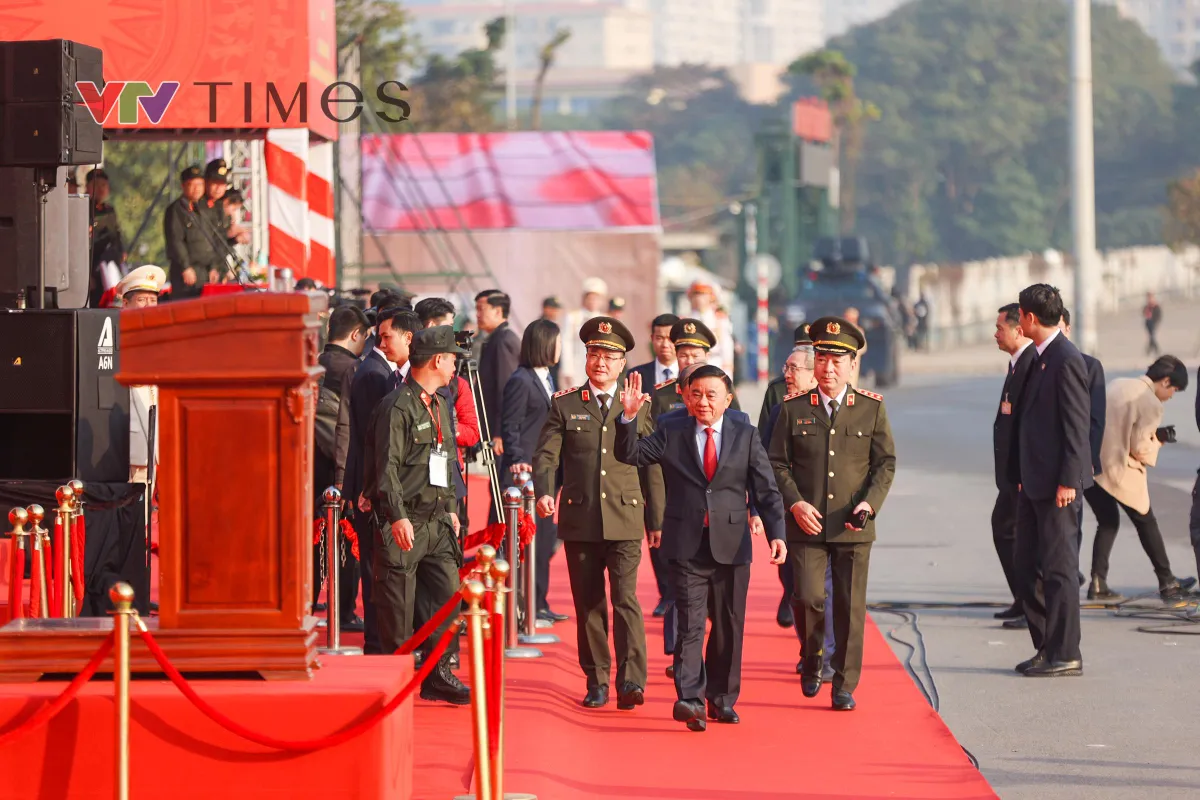 Bộ C&ocirc;ng an xuất qu&acirc;n đảm bảo an ninh, trật tự bảo vệ Đại hội đại biểu to&agrave;n quốc lần XIV của Đảng - Ảnh 1.