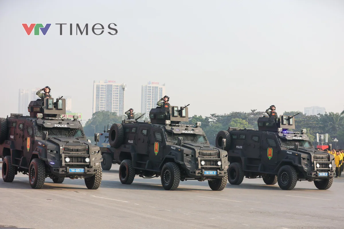 Bộ C&ocirc;ng an xuất qu&acirc;n đảm bảo an ninh, trật tự bảo vệ Đại hội đại biểu to&agrave;n quốc lần XIV của Đảng - Ảnh 7.