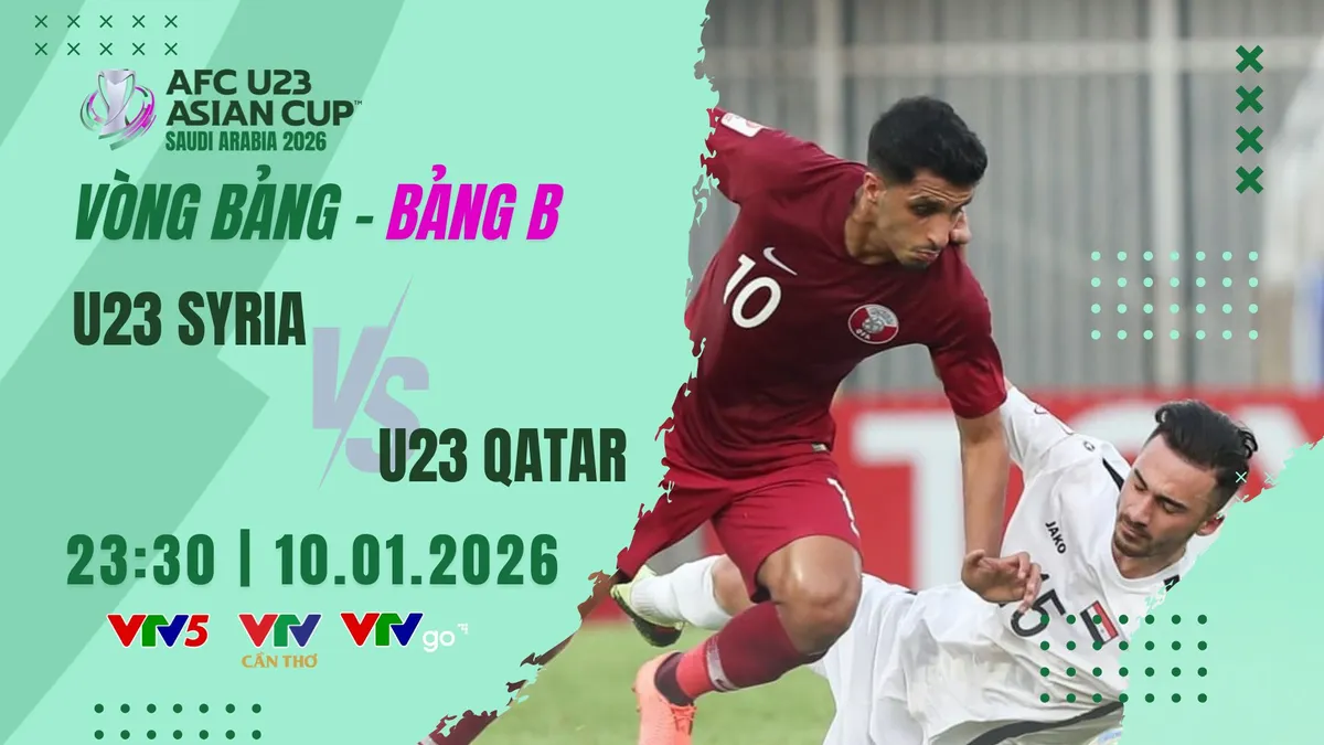 Lịch thi đấu và trực tiếp U23 châu Á 2026 trên VTV hôm nay (10/1): Tâm điểm U23 Nhật Bản vs U23 UAE
- Ảnh 2.