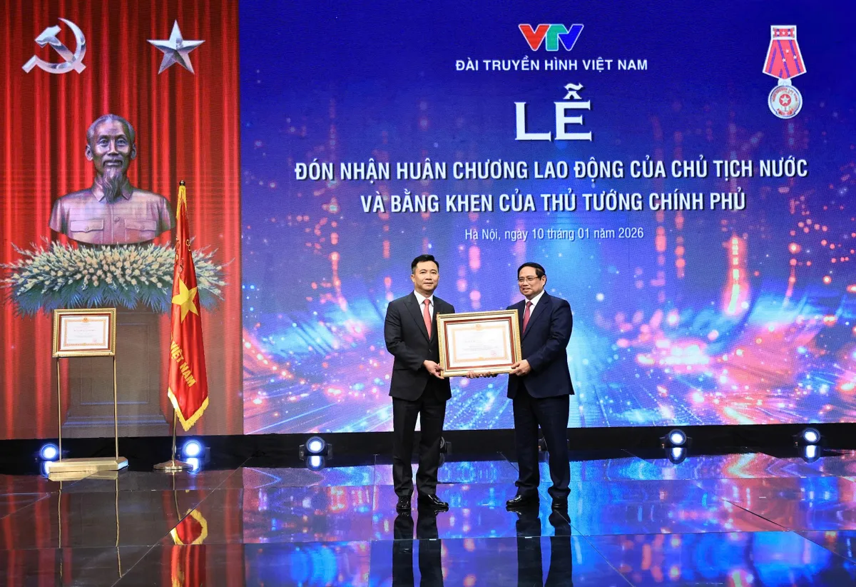 Đ&agrave;i Truyền h&igrave;nh Việt Nam đ&oacute;n nhận Hu&acirc;n chương Lao động hạng Nhất - Ảnh 9.