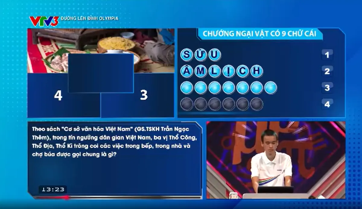 Đường l&ecirc;n đỉnh Olympia: Nam sinh Huế bứt ph&aacute; trong m&agrave;n rượt đuổi điểm số nghẹt thở- Ảnh 3.