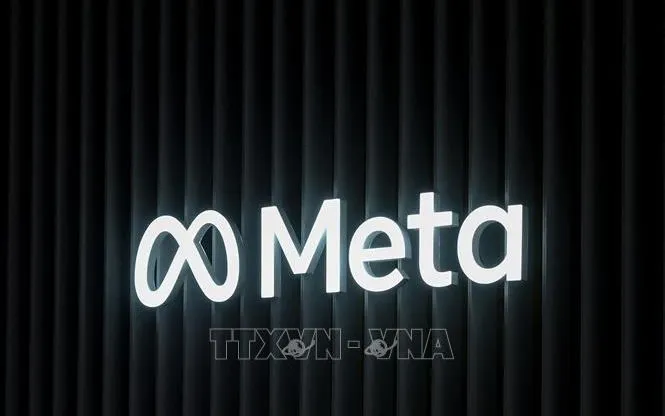 Logo của Meta. Ảnh: AFP/TTXVN

