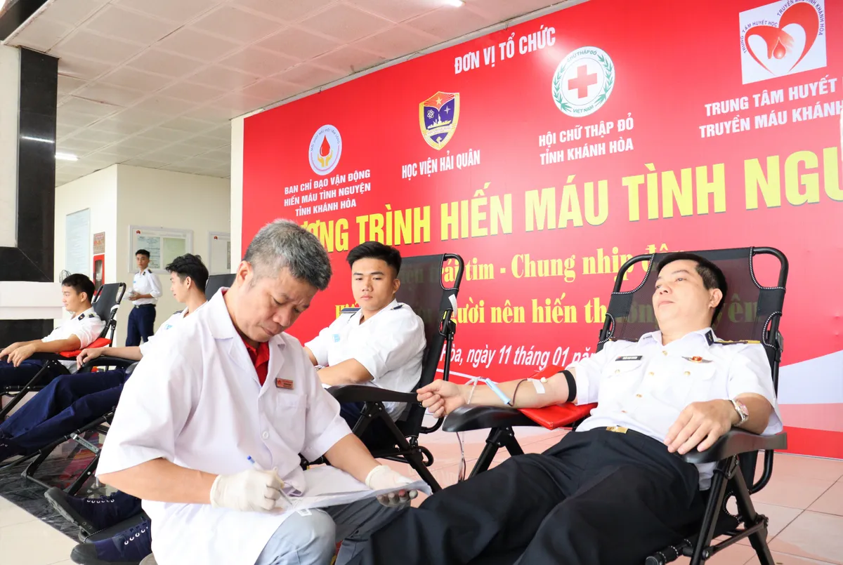 Học viện Hải qu&acirc;n tổ chức Chương tr&igrave;nh Hiến m&aacute;u t&igrave;nh nguyện năm 2026- Ảnh 2.