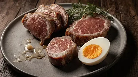 Trứng v&agrave; thịt đỏ: Loại n&agrave;o ảnh hưởng đến đường huyết nhiều hơn?- Ảnh 1.