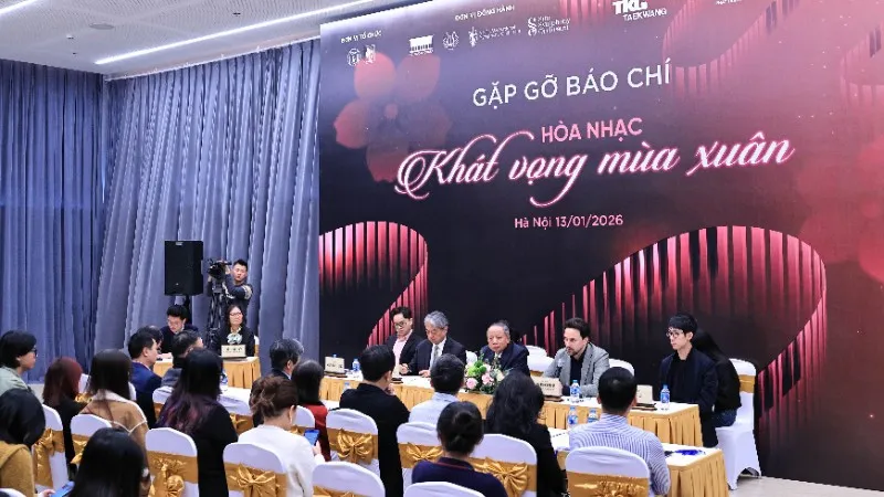 H&ograve;a nhạc đặc biệt &ldquo;Kh&aacute;t vọng m&ugrave;a Xu&acirc;n&rdquo; ch&agrave;o mừng Đại hội Đảng XIV- Ảnh 1.