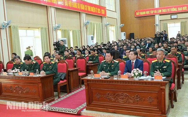 Các đại biểu dự hội nghị. Ảnh: Báo Ninh Bình