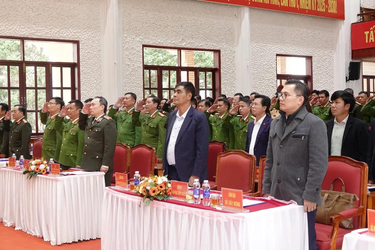 C&ocirc;ng an tỉnh L&acirc;m Đồng tổng kết Chiến dịch Quang Trung- Ảnh 1.