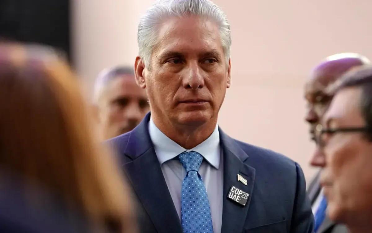 Chủ tịch Cuba Miguel Díaz-Canel (Ảnh: AP)