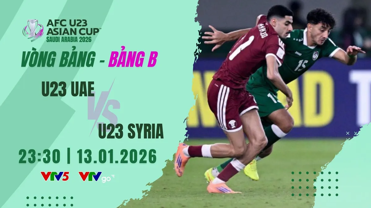 Lịch thi đấu v&agrave; trực tiếp U23 ch&acirc;u &Aacute; 2026 tr&ecirc;n VTV h&ocirc;m nay (13/1): T&acirc;m điểm U23 Uzbekistan vs U23 H&agrave;n Quốc

- Ảnh 3.