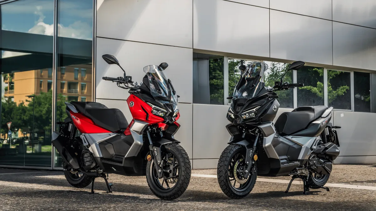 Xe tay ga 200cc mới ra mắt th&aacute;ch thức Honda SH, gi&aacute; ngang SH 125i- Ảnh 1.