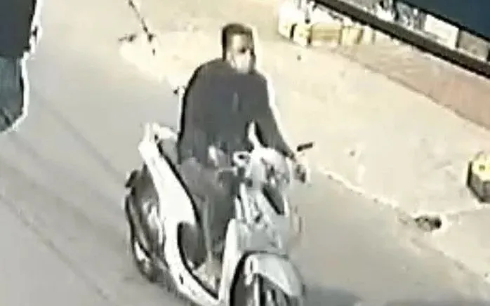 Hình ảnh nghi phạm từ camera an ninh của người dân.