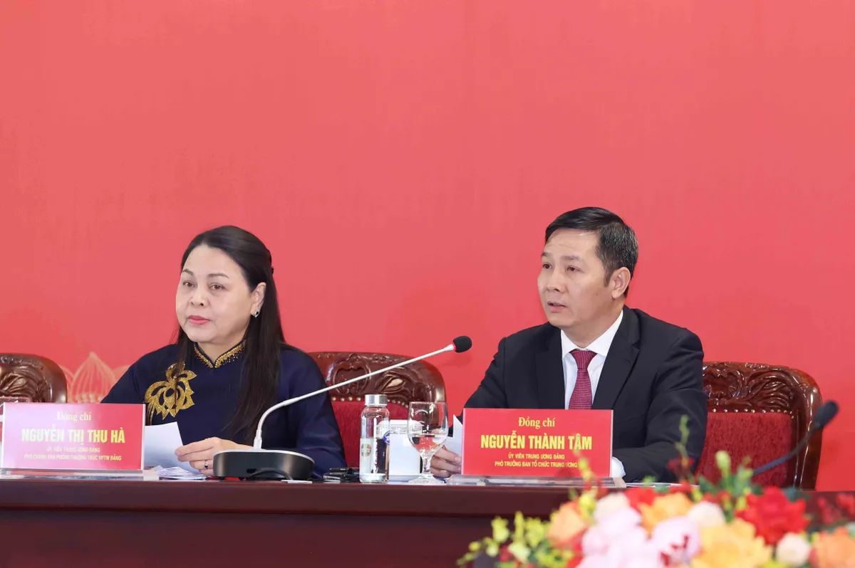 C&ocirc;ng t&aacute;c nh&acirc;n sự Ban Chấp h&agrave;nh Trung ương kh&oacute;a XIV được chuẩn bị chặt chẽ, d&acirc;n chủ, minh bạch- Ảnh 2.