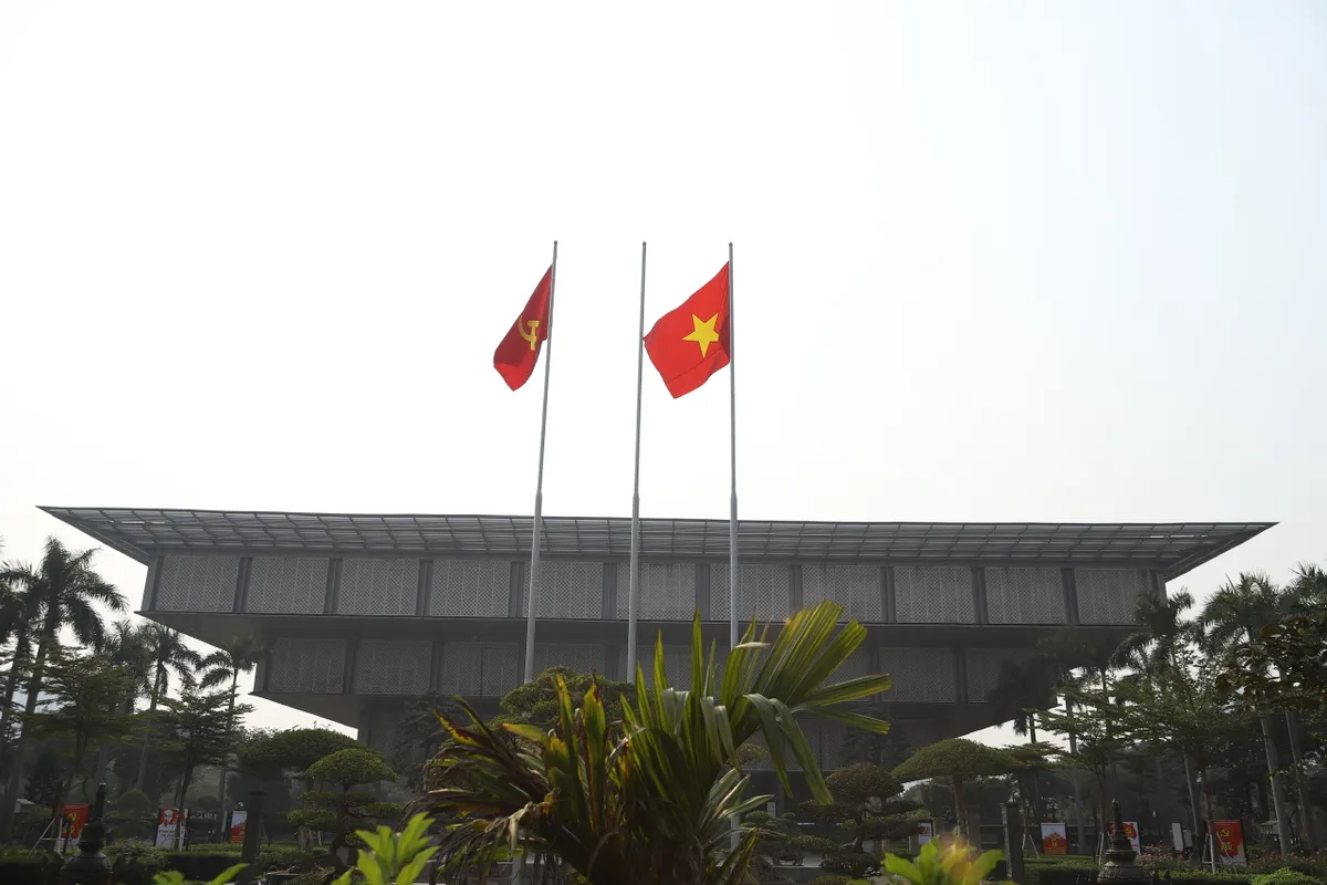 Không khí Thủ đô chào mừng Đại hội XIV- Ảnh 2. Không khí Thủ đô chào mừng Đại hội XIV- Ảnh 2.