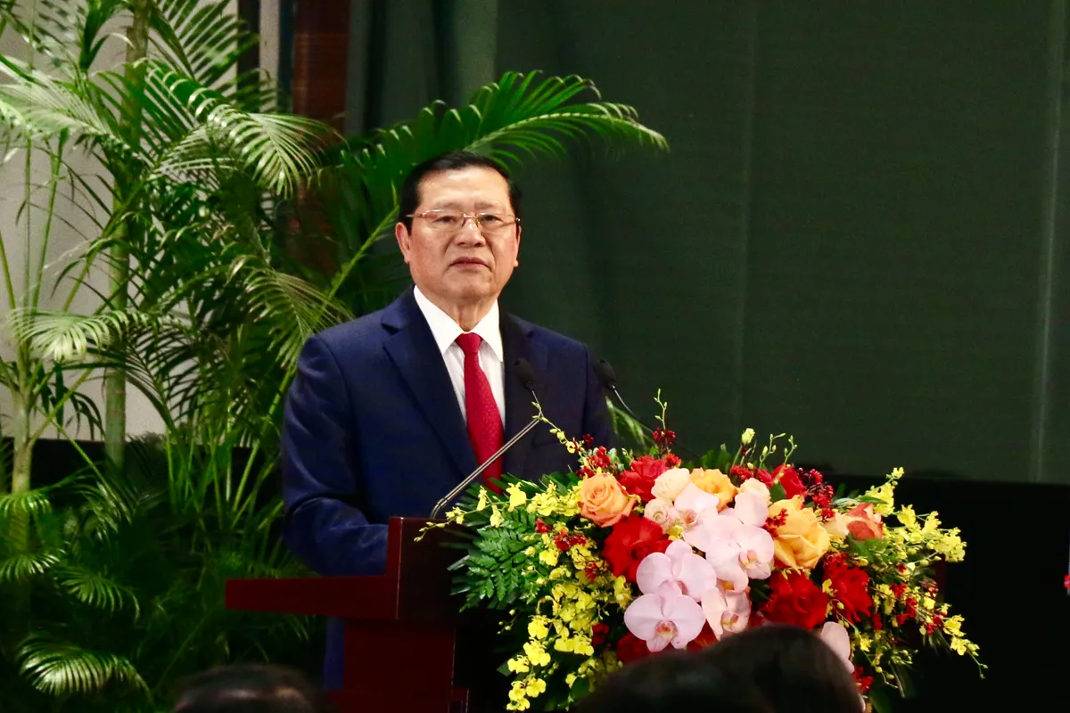 Khai trương Trung t&acirc;m B&aacute;o ch&iacute; Đại hội XIV của Đảng - Ảnh 3.