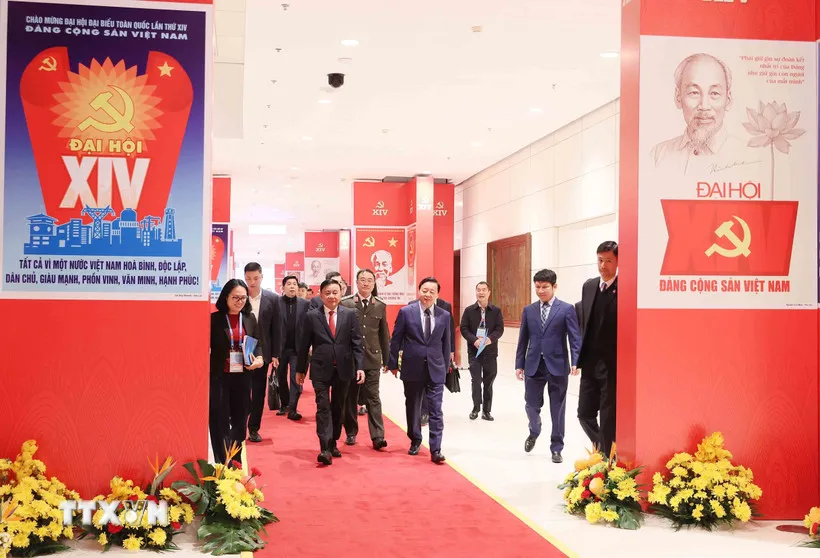 Kiểm tra, tổng duyệt c&ocirc;ng t&aacute;c tổ chức phục vụ Đại hội XIV của Đảng - Ảnh 1.