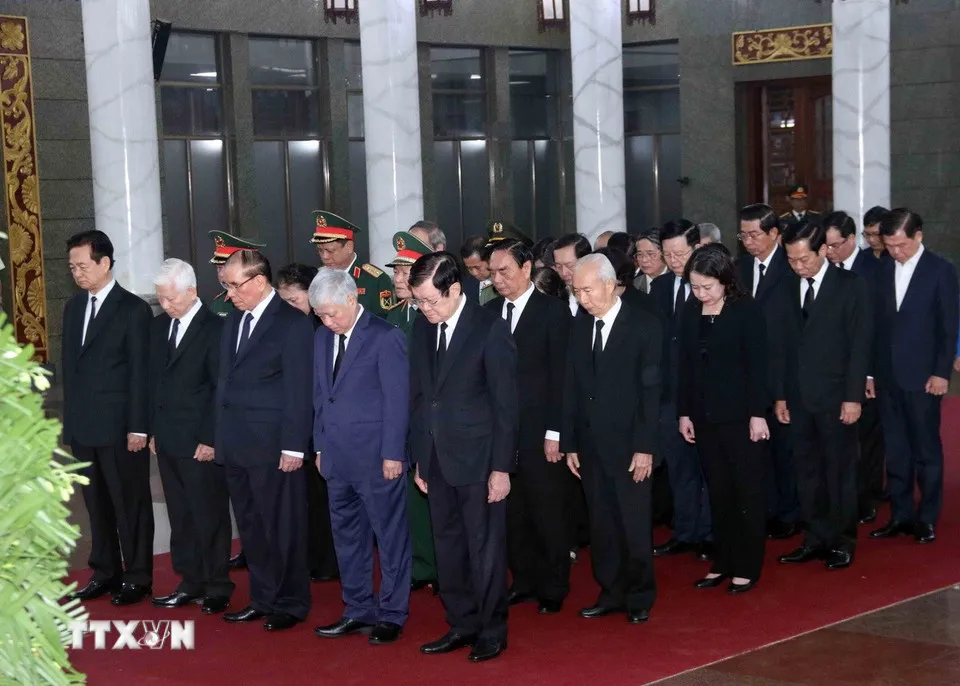 Lễ tang cấp nh&agrave; nước Đại tướng, Anh h&ugrave;ng lực lượng vũ trang nh&acirc;n d&acirc;n L&ecirc; Văn Dũng - Ảnh 1.