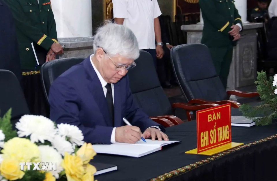 Lễ tang cấp nh&agrave; nước Đại tướng, Anh h&ugrave;ng lực lượng vũ trang nh&acirc;n d&acirc;n L&ecirc; Văn Dũng - Ảnh 3.