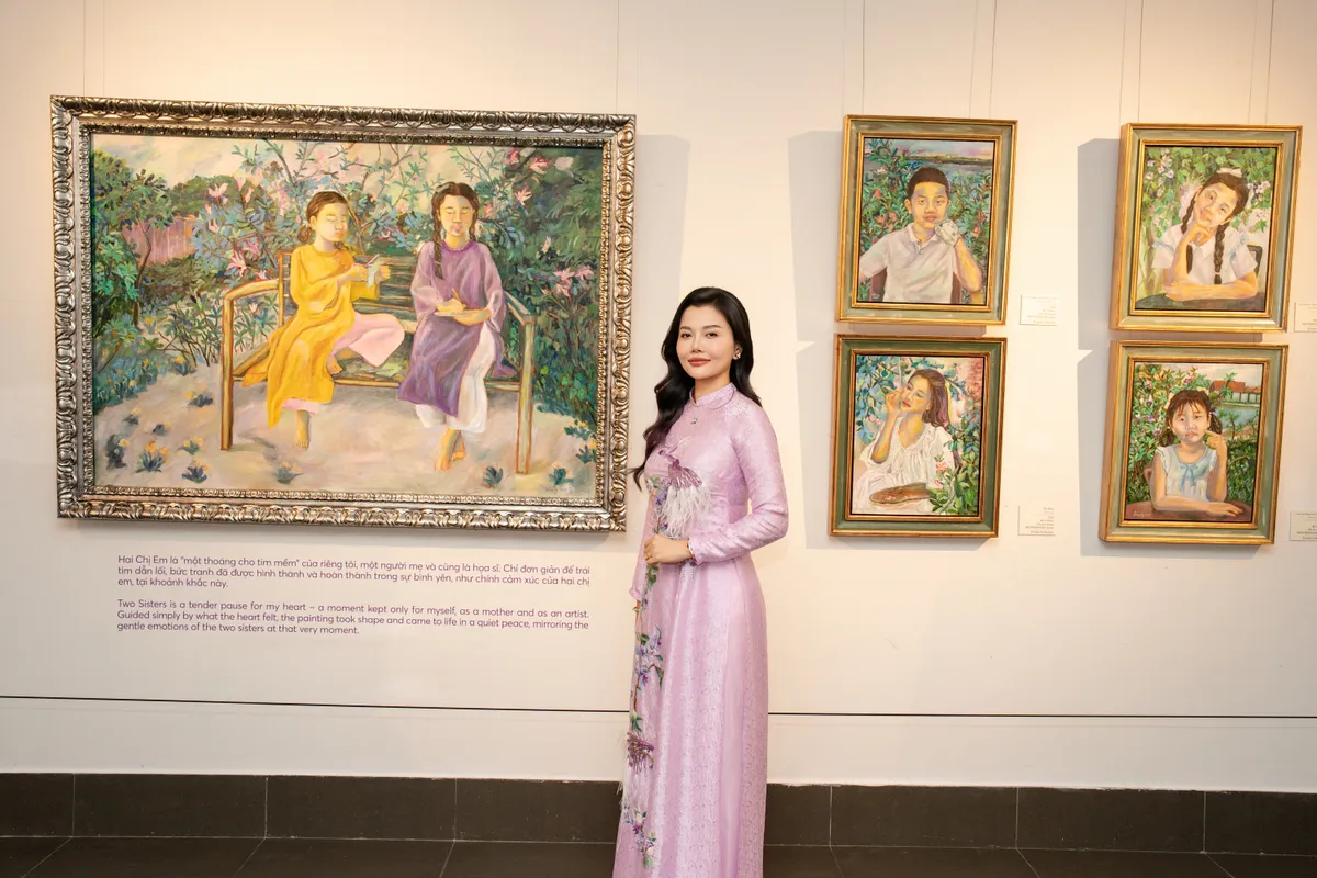 'Mộng giữa chiều hoa' - Triển l&atilde;m hội hoạ kể chuyện di sản Việt bằng cảm x&uacute;c- Ảnh 7.