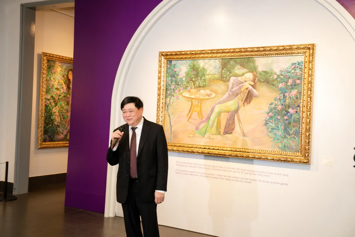 'Mộng giữa chiều hoa' - Triển l&atilde;m hội hoạ kể chuyện di sản Việt bằng cảm x&uacute;c- Ảnh 4.