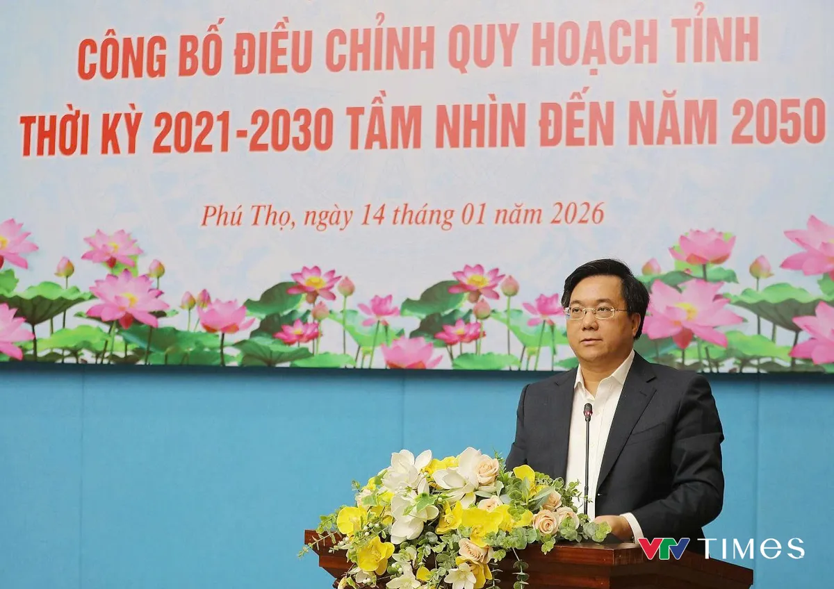 Ph&uacute; Thọ c&ocirc;ng bố điều chỉnh quy hoạch tỉnh giai đoạn 2021 &ndash; 2030, tầm nh&igrave;n đến năm 2050  - Ảnh 1.
