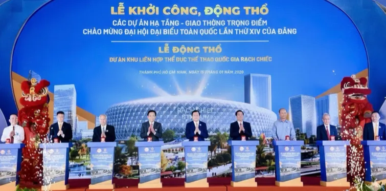 H&agrave;ng loạt dự &aacute;n ch&agrave;o mừng Đại hội XIV của Đảng - Ảnh 1.