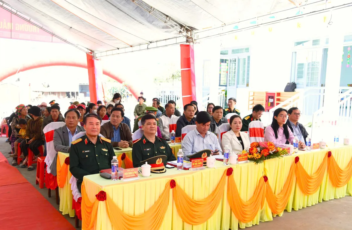 Kh&aacute;nh th&agrave;nh Trường Mẫu gi&aacute;o Cư Drăm, gieo mầm tri thức nơi căn cứ c&aacute;ch mạng - Ảnh 1.