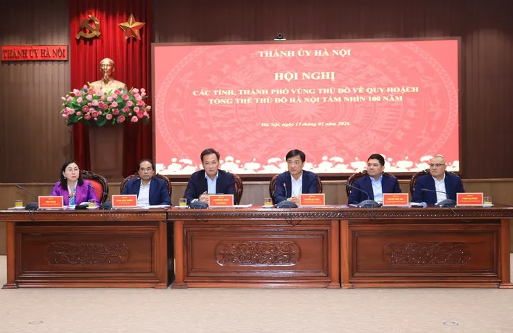 H&agrave; Nội: Quy hoạch ph&aacute;t triển Thủ đ&ocirc; v&agrave; V&ugrave;ng Thủ đ&ocirc; mang t&iacute;nh l&acirc;u d&agrave;i, bền vững trong kỷ nguy&ecirc;n mới - Ảnh 1.