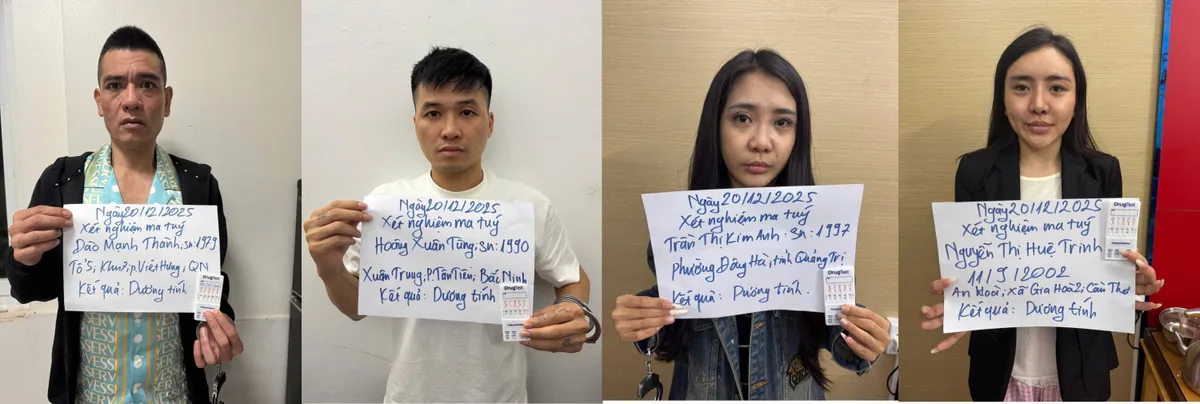 Kiểm tra căn hộ chung cư, ph&aacute;t hiện 2 đ&ocirc;i nam nữ sử dụng ma t&uacute;y, mua b&aacute;n d&acirc;m- Ảnh 1.