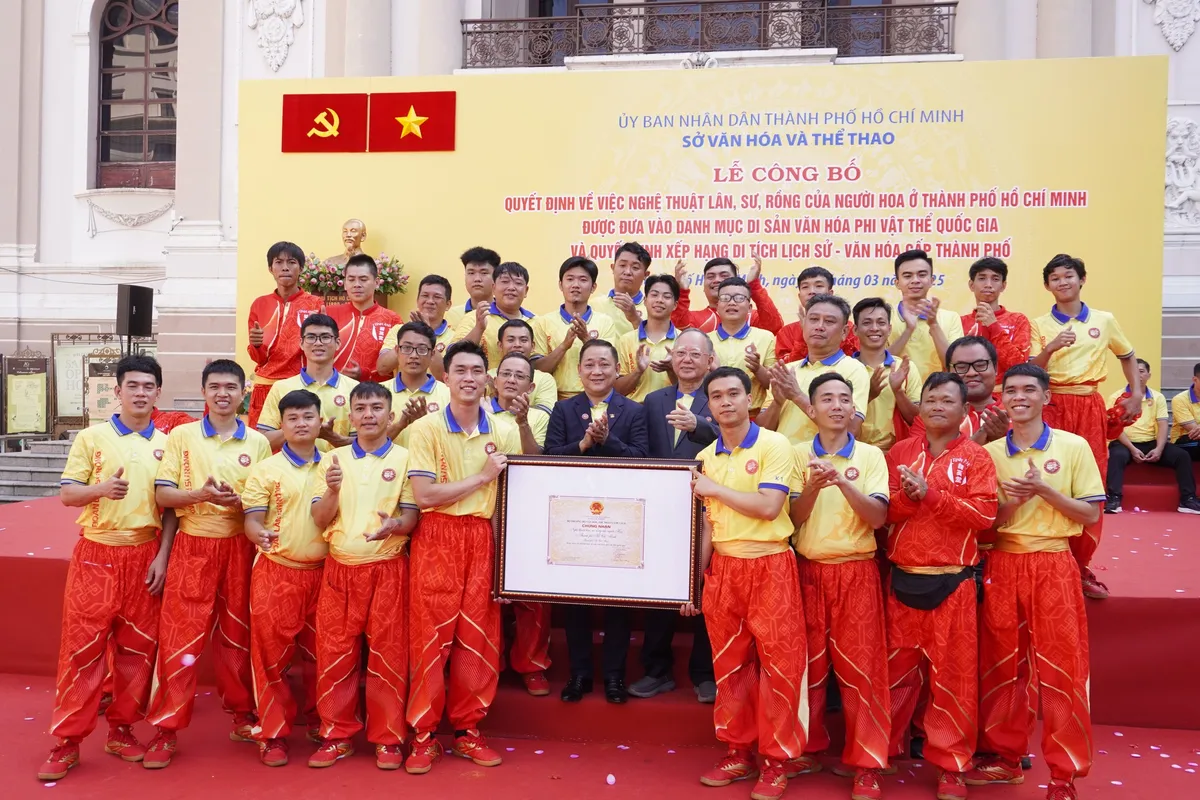 Đưa nghệ thuật dân gian Lân Sư Rồng vươn tầm quốc tế- Ảnh 2.