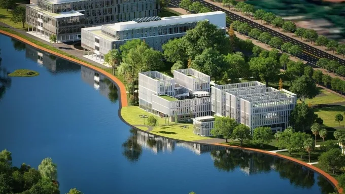 Hà Nội và FPT khởi công Khu Công viên công nghệ số, hướng tới “Thung lũng Silicon Việt Nam”- Ảnh 1. Hà Nội và FPT khởi công Khu Công viên công nghệ số, hướng tới “Thung lũng Silicon Việt Nam”- Ảnh 1.