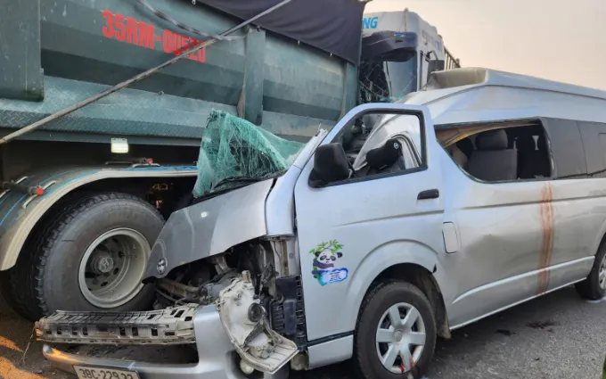 Hiện trường vụ tai nạn giao thông