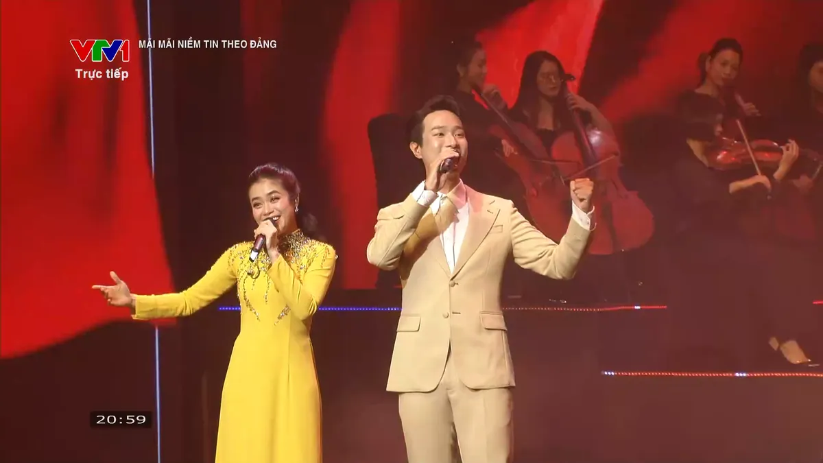 H&agrave;o h&ugrave;ng chương tr&igrave;nh h&ograve;a nhạc ch&iacute;nh luận nghệ thuật "M&atilde;i m&atilde;i niềm tin theo Đảng" - Ảnh 11.