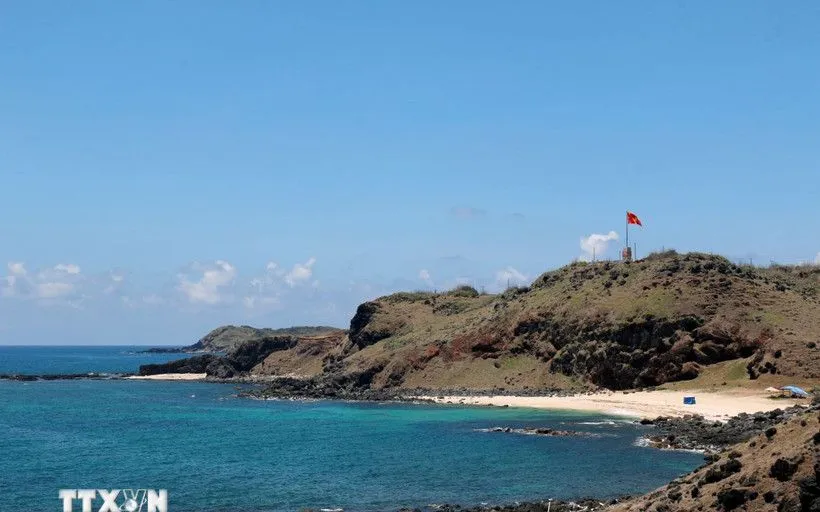Một góc đảo Phú Quý. (Nguồn: TTXVN)