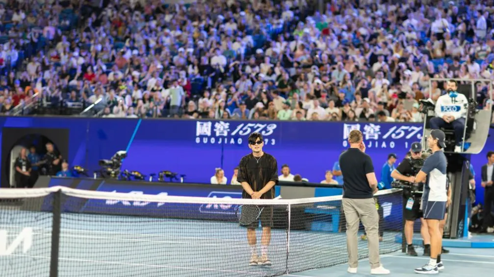 Ch&acirc;u Kiệt Lu&acirc;n tham gia giải quần vợt &Uacute;c mở rộng- Ảnh 2.