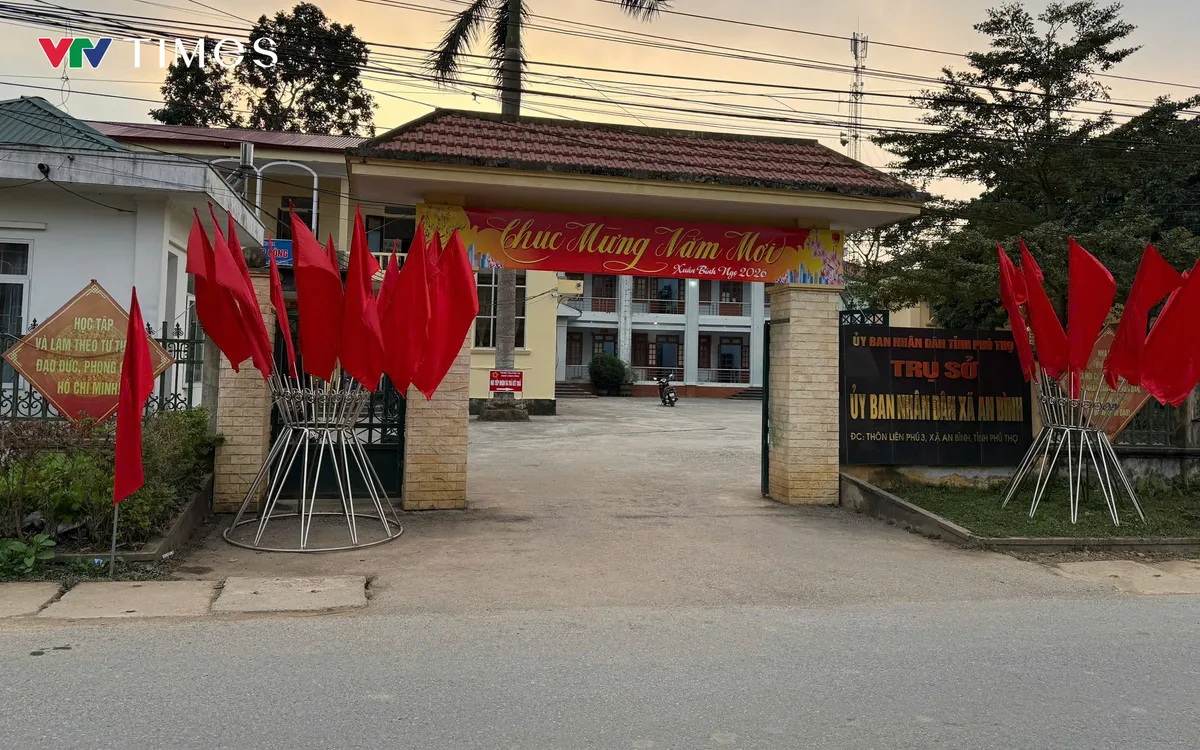 Trụ sở UBND xã An Bình (Phú Thọ).