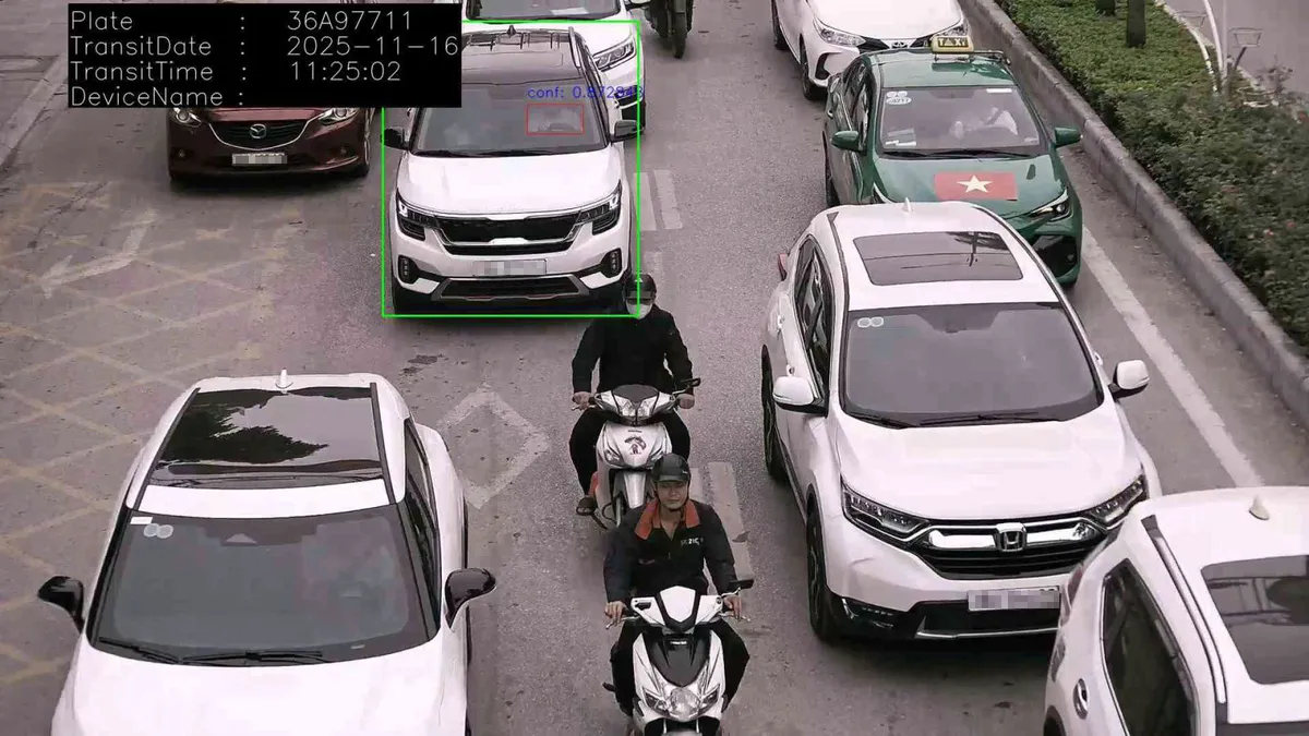 C&ocirc;ng an Thanh H&oacute;a: Camera AI chỉ ghi nhận, việc xử phạt phải được kiểm tra, r&agrave; so&aacute;t kỹ từng trường hợp- Ảnh 1.