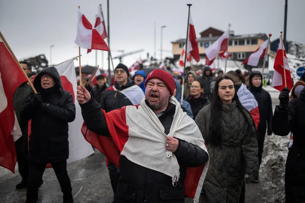 H&agrave;ng ngh&igrave;n người Greenland xuống đường phản đối kế hoạch s&aacute;p nhập của Mỹ- Ảnh 1.