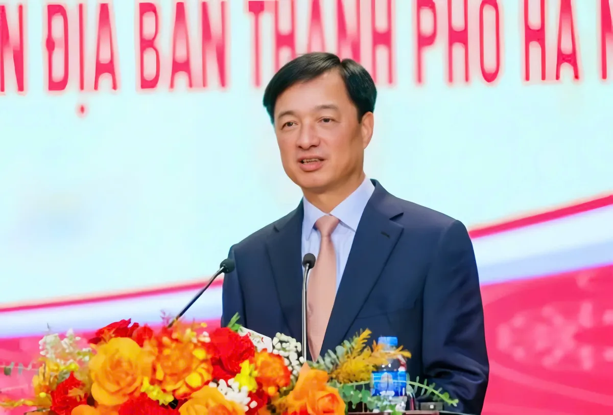 Thủ đ&ocirc; H&agrave; Nội với sứ mệnh ti&ecirc;n phong, sẵn s&agrave;ng hiện thực h&oacute;a tầm nh&igrave;n Đại hội XIV của Đảng.- Ảnh 1.