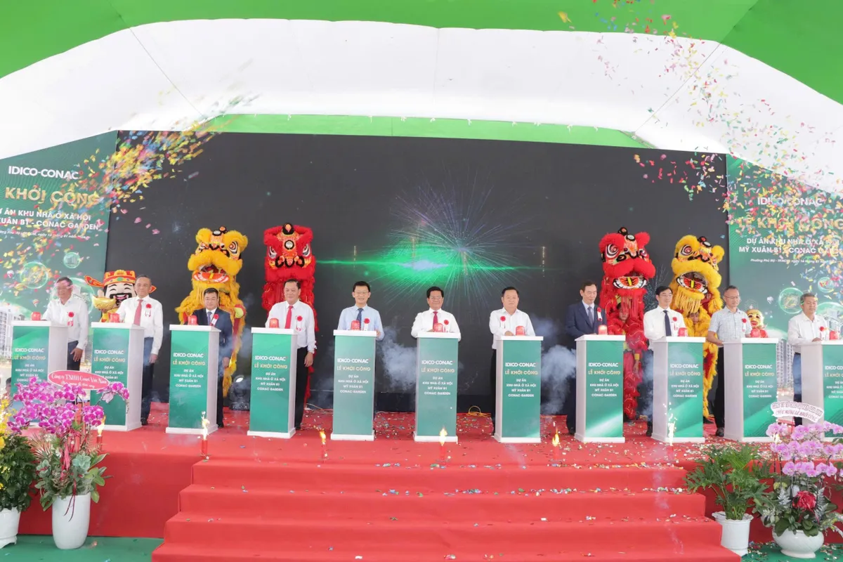 H&agrave;ng ngh&igrave;n căn nh&agrave; ở x&atilde; hội vừa được khởi c&ocirc;ng tại TP Hồ Ch&iacute; Minh v&agrave; Đồng Nai - Ảnh 1.