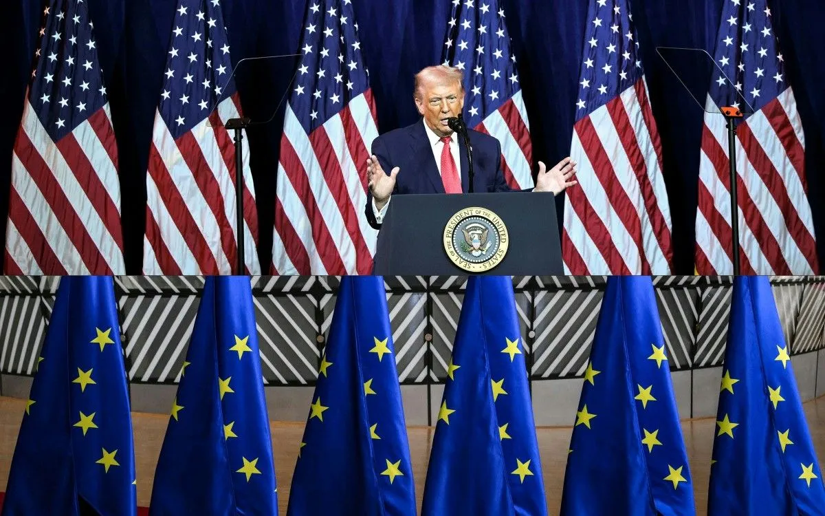 Tổng thống Trump giữ nguyên lập trường về Greenland bất chấp sự phản đối mạnh mẽ từ các đồng mình châu Âu (Ảnh: AFP)