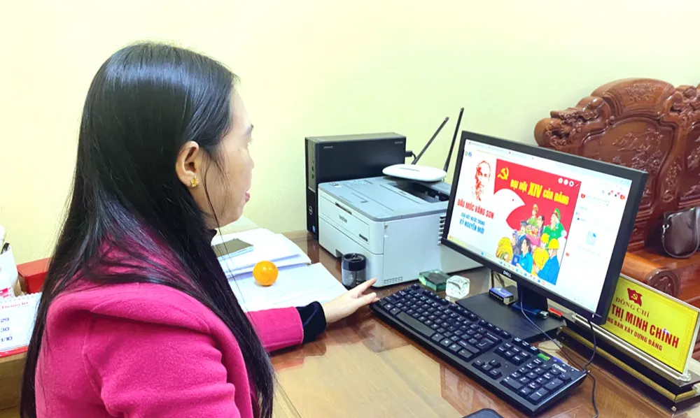 Ninh B&igrave;nh: Đa dạng h&igrave;nh thức tuy&ecirc;n truyền hướng về Đại hội đại biểu to&agrave;n quốc lần thứ XIV của Đảng - Ảnh 2.