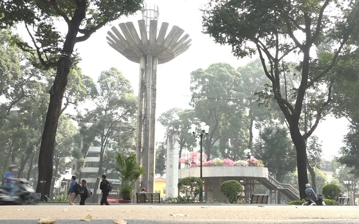 Hiện trạng Hồ Con Rùa tại TP Hồ Chí Minh - Ảnh: Thế Hà