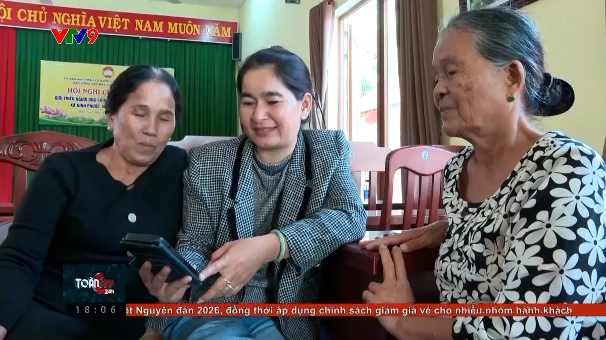 Làng Chăm gởi trọn niềm tin đến Đại hội Đảng