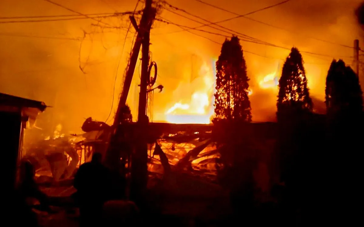 Nga cho biết hơn 20 người đã thiệt mạng trong một vụ tấn công bằng UAV do Lực lượng vũ trang Ukraine thực hiện nhằm vào một quán cà phê ở khu vực Kherson do Moscow kiểm soát vào rạng sáng 1/1/2026 (Ảnh: Reuters)